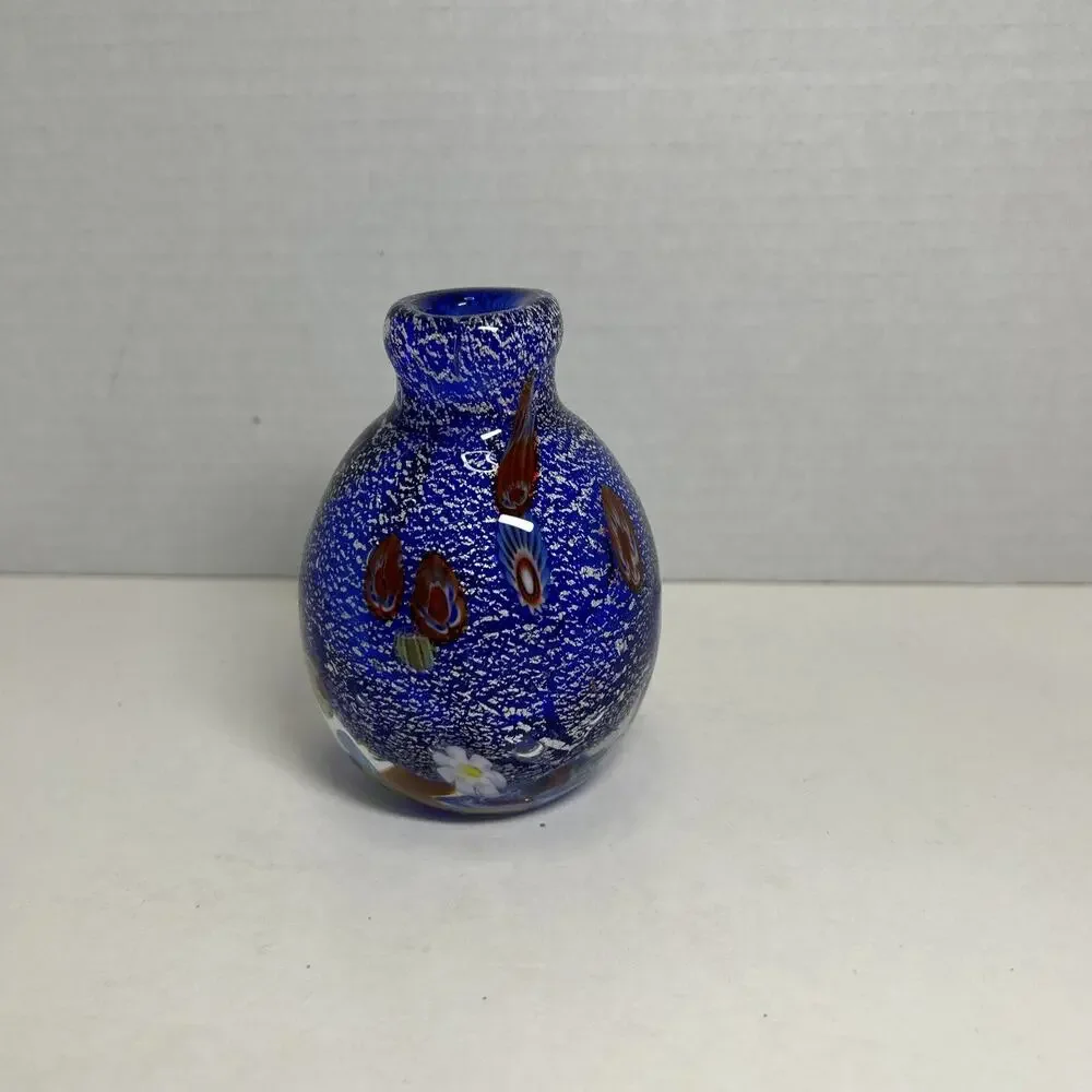 Robert William Art Glass Blue 4